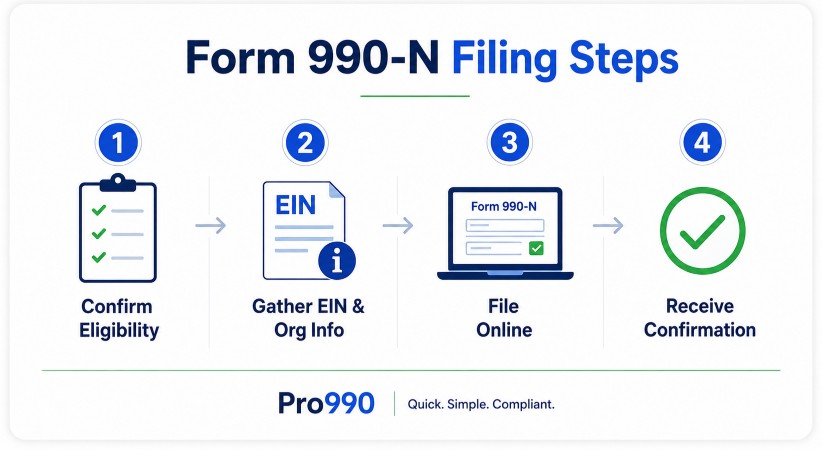 Form 990-N Instructions: Step-by-Step Guide
