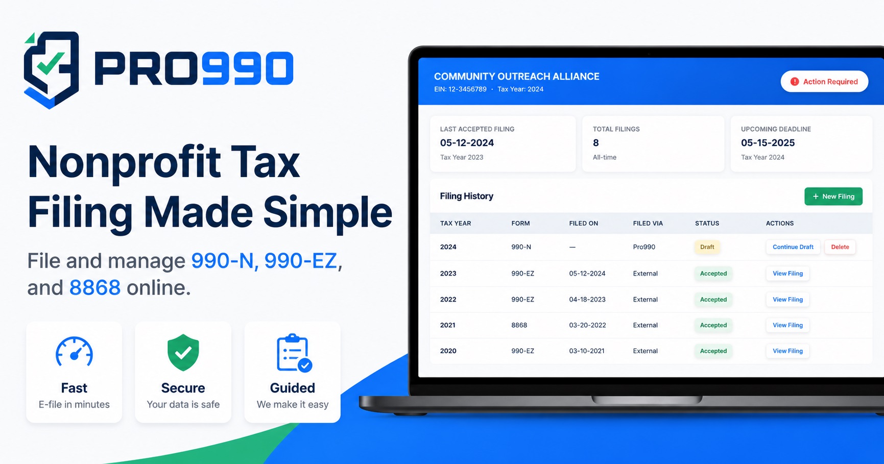 Why Small Nonprofits Choose Pro990 for Their Annual IRS Filing